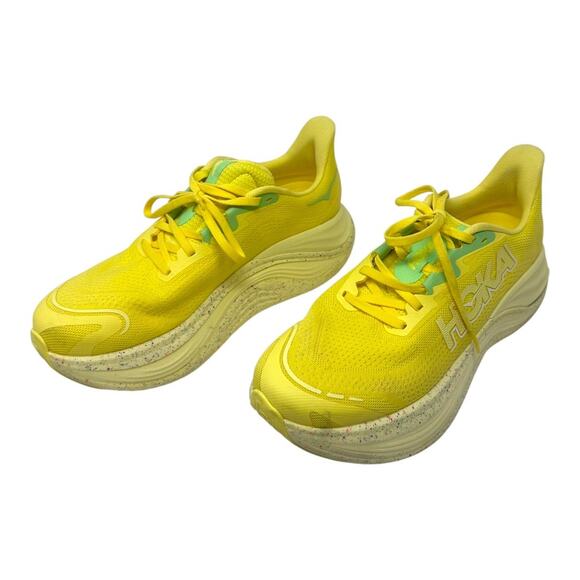 HOKA ONE ONE Skyward X Women’s Running Shoes Yellow Size 9 - Picture 1 of 8